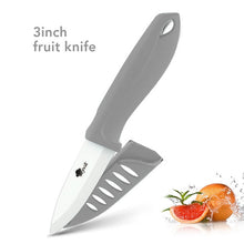 Ceramic Knife Set 3, 4, 5, 6 inch Kitchen Knife Set w/Fruit Vegetable peeler