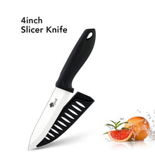 Ceramic Knife Set 3, 4, 5, 6 inch Kitchen Knife Set w/Fruit Vegetable peeler