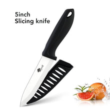 Ceramic Knife Set 3, 4, 5, 6 inch Kitchen Knife Set w/Fruit Vegetable peeler