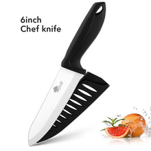 Ceramic Knife Set 3, 4, 5, 6 inch Kitchen Knife Set w/Fruit Vegetable peeler