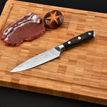 8" & 5" Utility Chef Knives Imitation Damascus steel Santoku kitchen Knives Sharp Cleaver Slicing Gift Knifes
