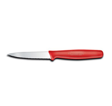 3" Wavy Paring Knife Red Handle Fibrox